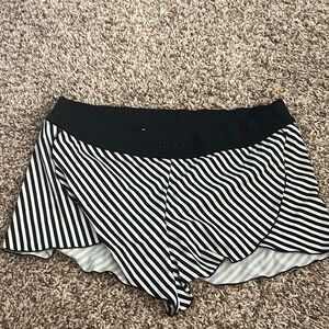 Athleta striped shorts